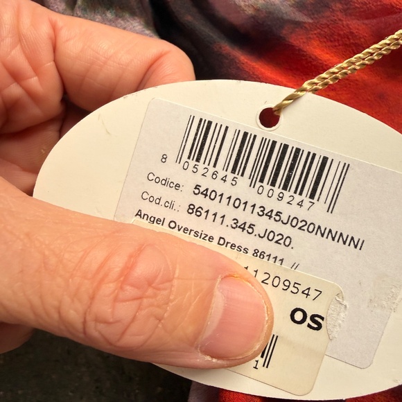 1200$+ 2015 NWT Angel Gold Label Unisex SIlk Dress - Picture 11 of 14